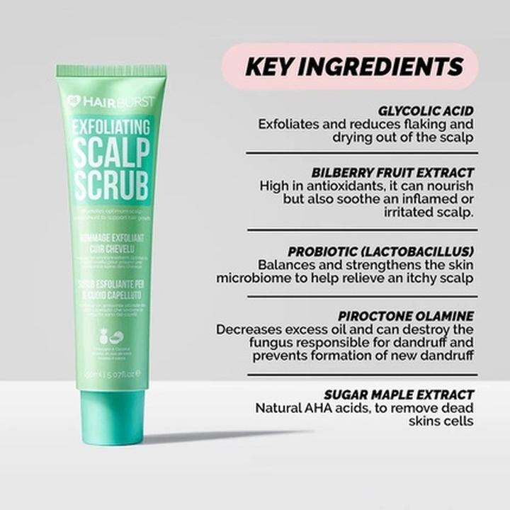 Produktbild Philips Exfoliating Scalp Scrub with Probiotics, Menthol, Bamboo & Coconut Oil - Pre Shampoo Usage, Silicone (150 ml)