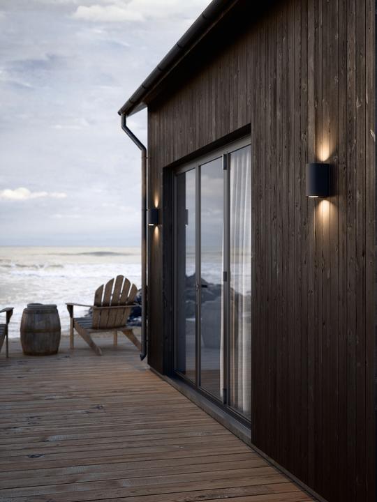 Immagine prodotto Nordlux Canto maxi 2, lampada da parete, nero (GU10, IP44)