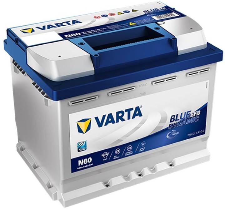Varta N60 Blu Dinamico (12 V, 60 Ah, 640 A)