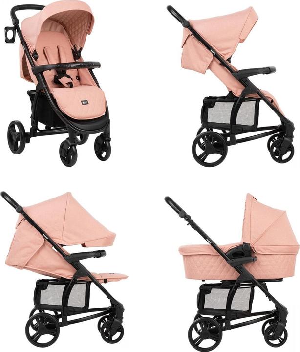 Actual product image Kikkaboo Combi stroller Madrid 3 in 1 (0 Months - 4 years)