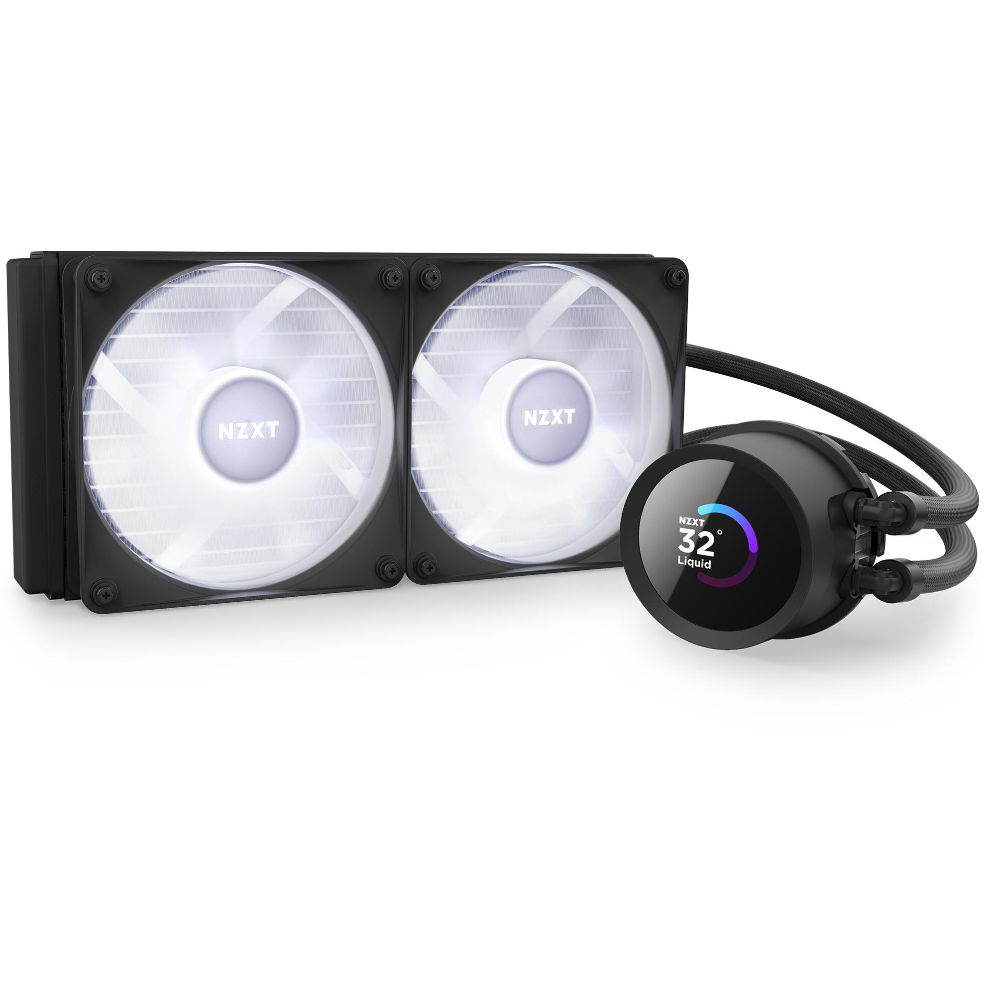 NZXT Kraken 240 RGB, CPU Wasserkühler, Schwarz