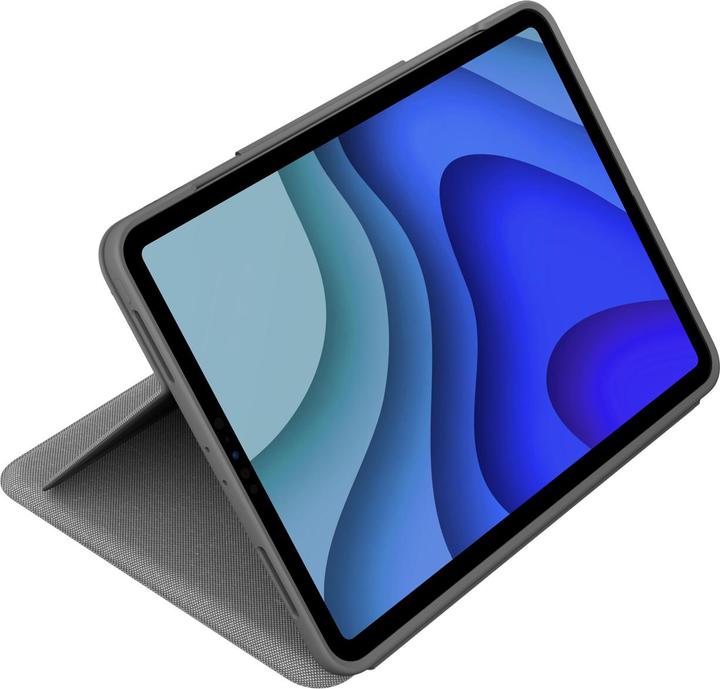 Actual product image Logitech Folio Touch - Grey - Ita - Mediter (IT, iPad Pro)