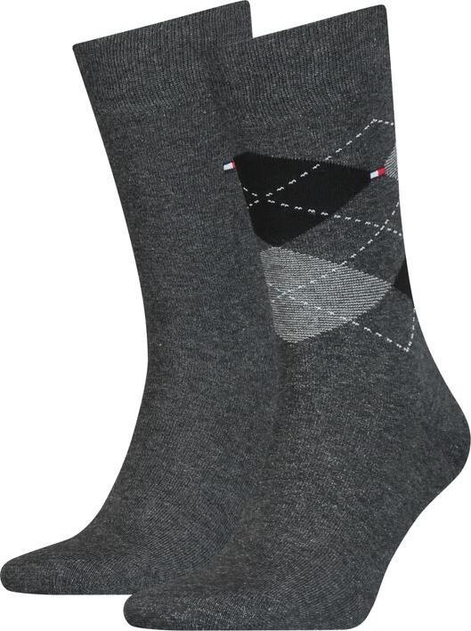 Produktbild Tommy Hilfiger Th Men Sock Check 2p (2er Pack, 43 - 46)