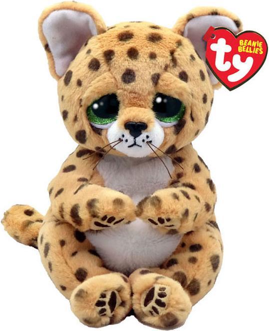 Actual product image Ty Beanie Babies Bellies Lloyd Leopard 15cm (17 cm)
