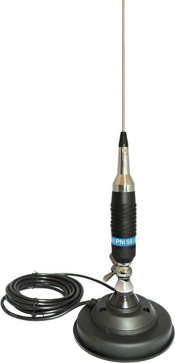 Produktbild PNI CB-Antenne S9 Länge 120 cm und Schmetterlingsmagnet 120/DV 125 mm im Lieferumfang enthalten