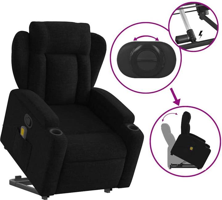 Produktbild vidaXL Massagesessel mit Aufstehhilfe