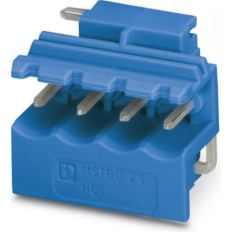 Phoenix Contact MSTBO 2.5/ 4-G1L BU, Cavo + Spina elettrica, Blu