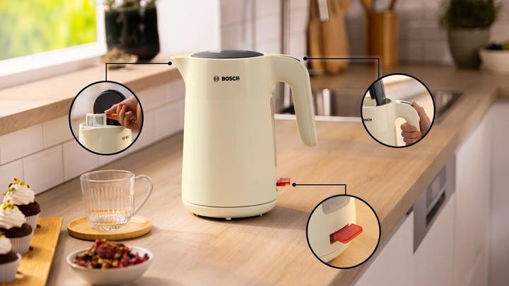 Produktbild Bosch Hausgeräte Czajnik 1,7l beżowy TWK2M167 (1.70 l)