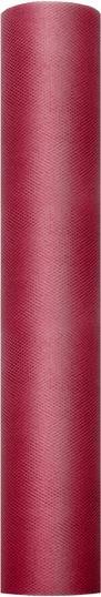 Produktbild Partydeco Tulle Plain, deep red, 0.3 x 9m (1 pkt / 1 pc.) (1 Stück)