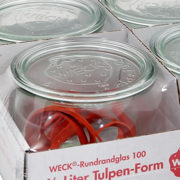 Image du produit Weck La forme de la tulipe (4 pcs, 0.50 l)