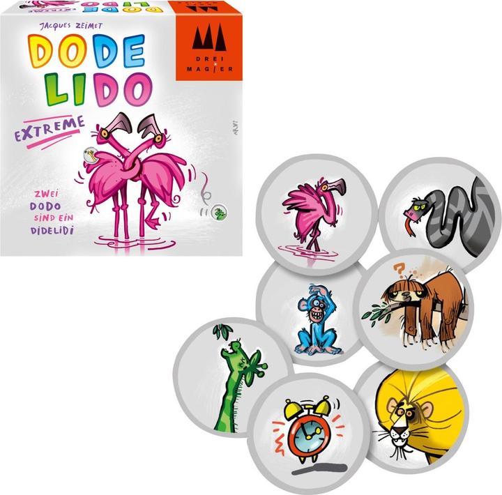 Productafbeelding Schmidt Spiele Dodelido Extreem (Duits, Engels, Frans, Italiaans, 2 - 6 Spelers)