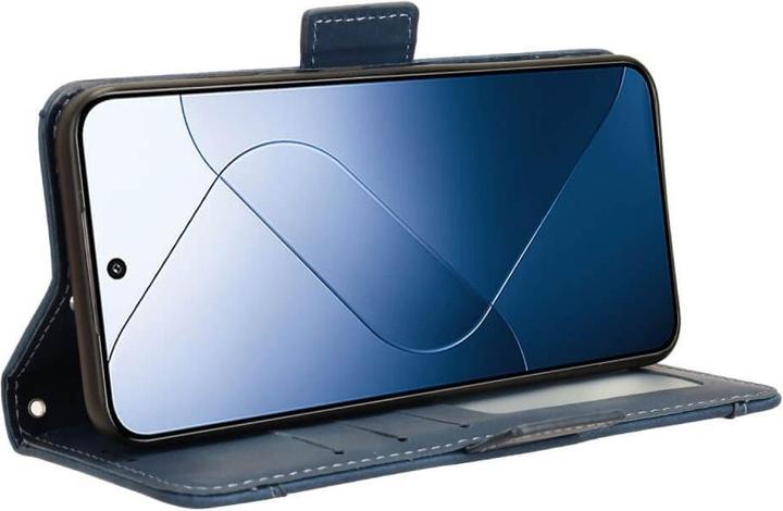 Image du produit Cover-Discount Xiaomi 14 - Étui avec de nombreuses poches pour cartes bleu (Xiaomi 14)