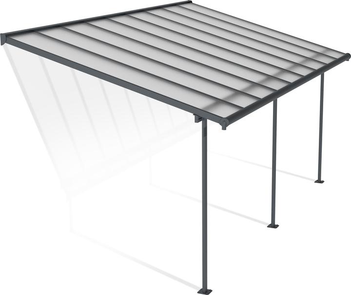 Produktbild Canopia Terrassenüberdachung Sierra 295x555cm Grau