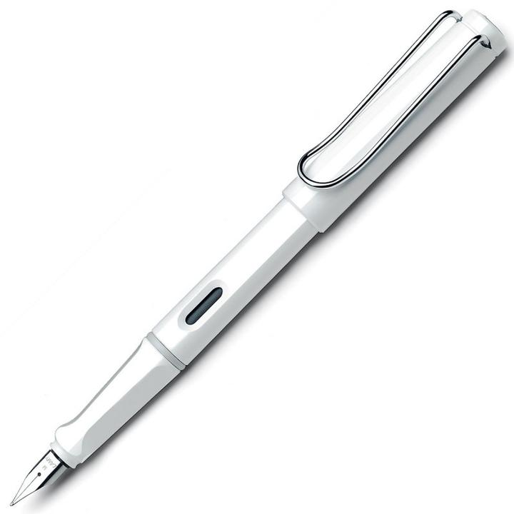Image du produit Lamy Stylo plume Safari blanc brillant B (Blanc, 1 x)