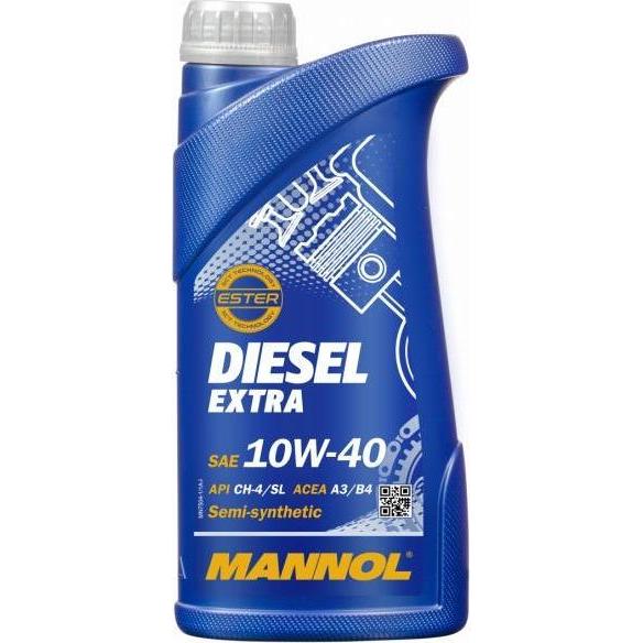 Mannol, Auto Innenraum Zubehör, ENGINE OIL DIESEL EXTR 10W/40 1L
