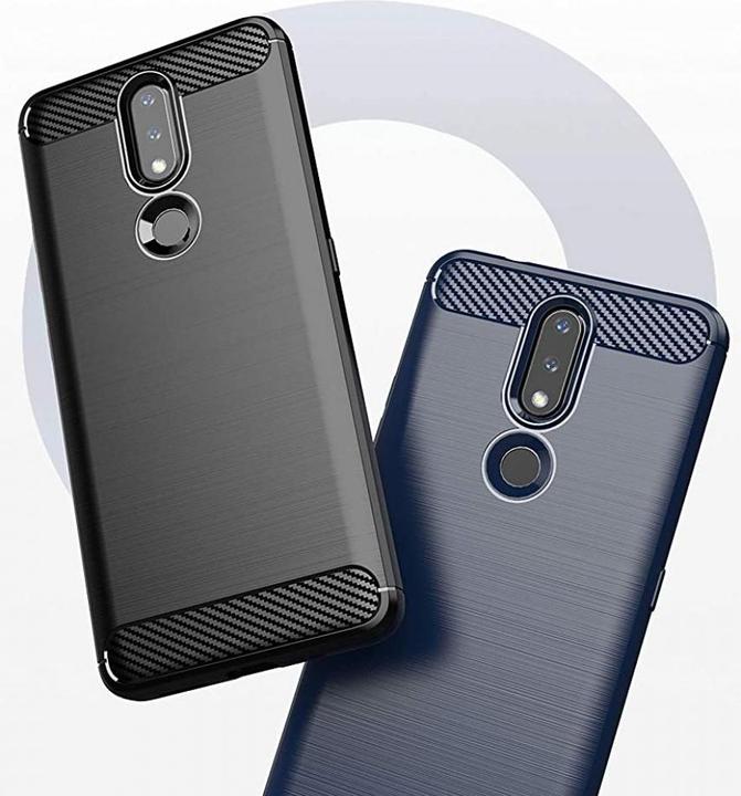 Immagine prodotto Screenguard Nokia 2.4 Cover Carbon Brushed Soft TPU (Nokia 2.4)