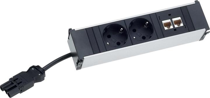 Actual product image Bachmann CONI power strip, 1xT13, 2xCustom (1 x, Type 13, 0.10 m)