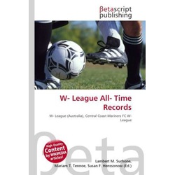 W- League All- Time Records, Ratgeber