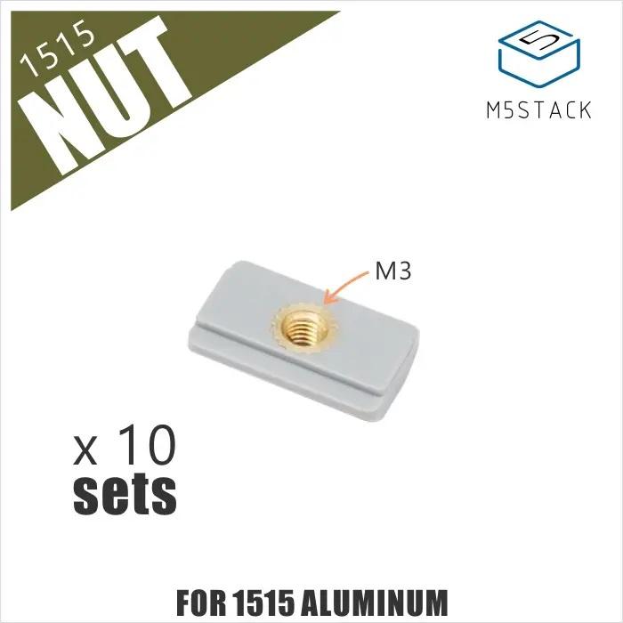 Produktbild M5Stack 10 Stück T-Nutmutter für 1515 Aluminiumprofil