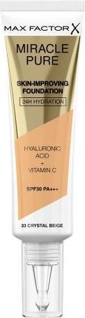 Produktbild Max Factor Miracle Pure Skin-Improving Foundation (33 Crystal Beige)
