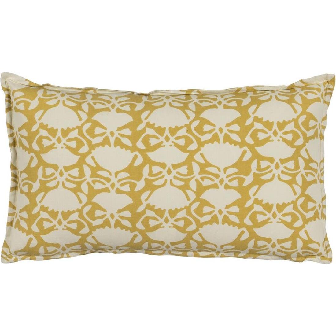 Natec, Dekokissen, Kissen Baumwolle Beige Senf 50 x 30 cm (50 x 30 cm)