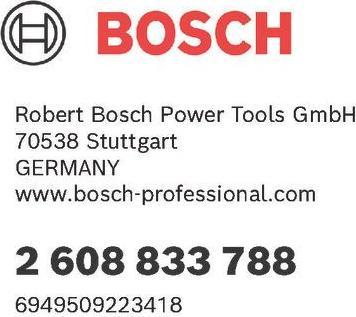 Immagine prodotto Bosch Zubehör Punta per martello PRO SDS plus-5X, 8 x 50 x 110 mm (8 mm)