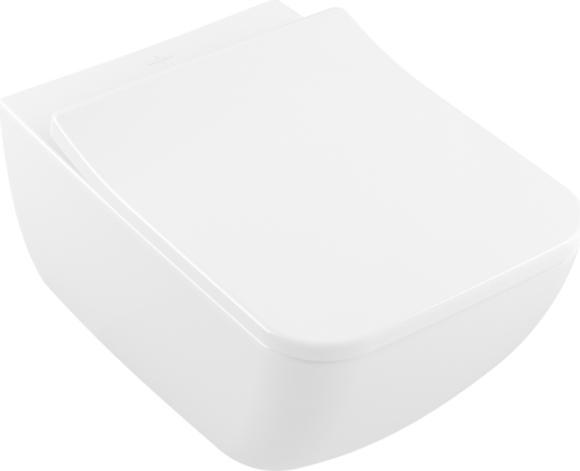 Villeroy & Boch Collaro Combi-Pack, wall-hung WC with DirectFlush, with SlimSeat WC seat, 4626RS