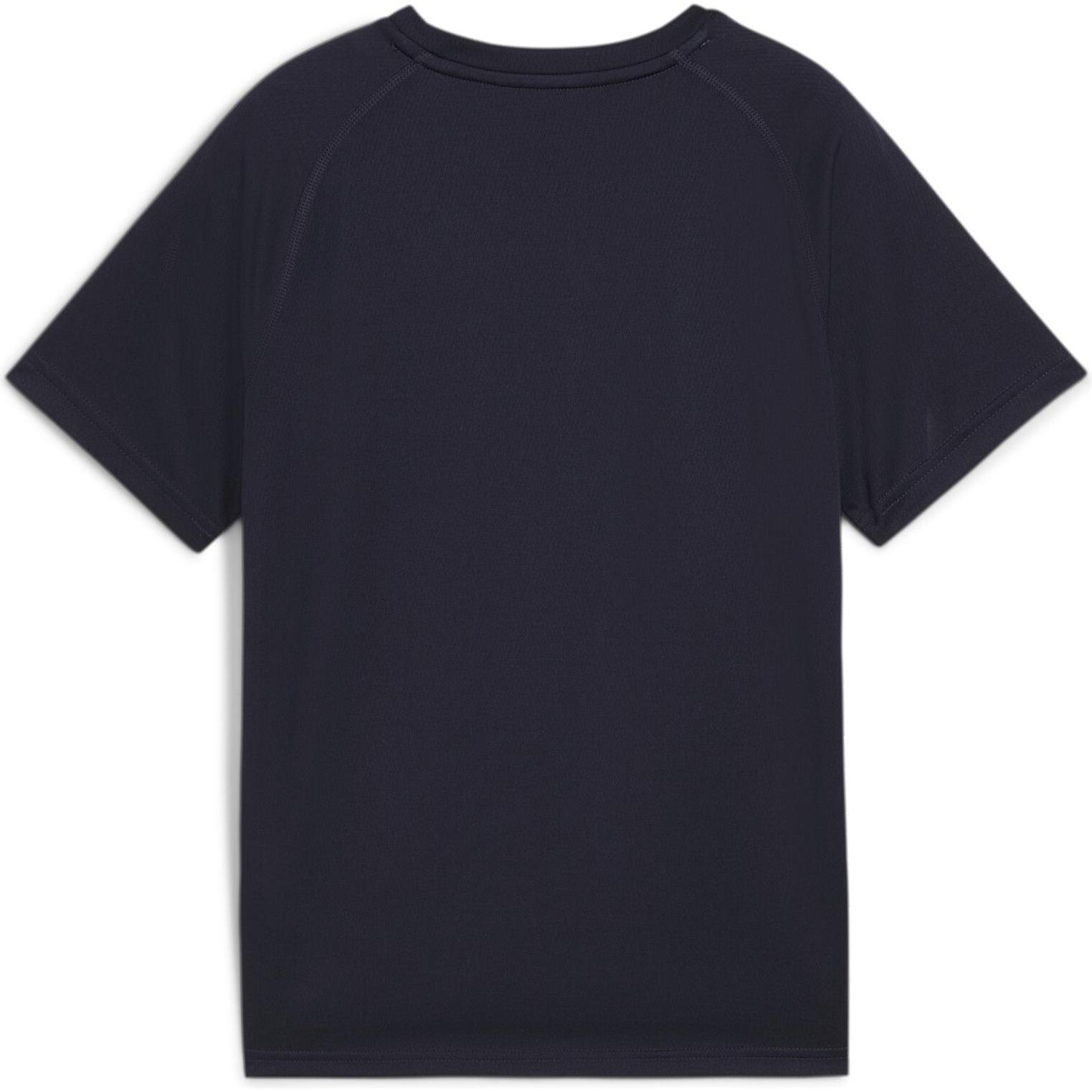 Thumbnail - Puma, Herren, Sportshirt, Y CROSS THE LINE TEE 3.0 (164), Blau, 164
