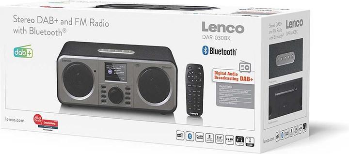 Produktbild Lenco DAR-030BK (DAB+, FM, Bluetooth)