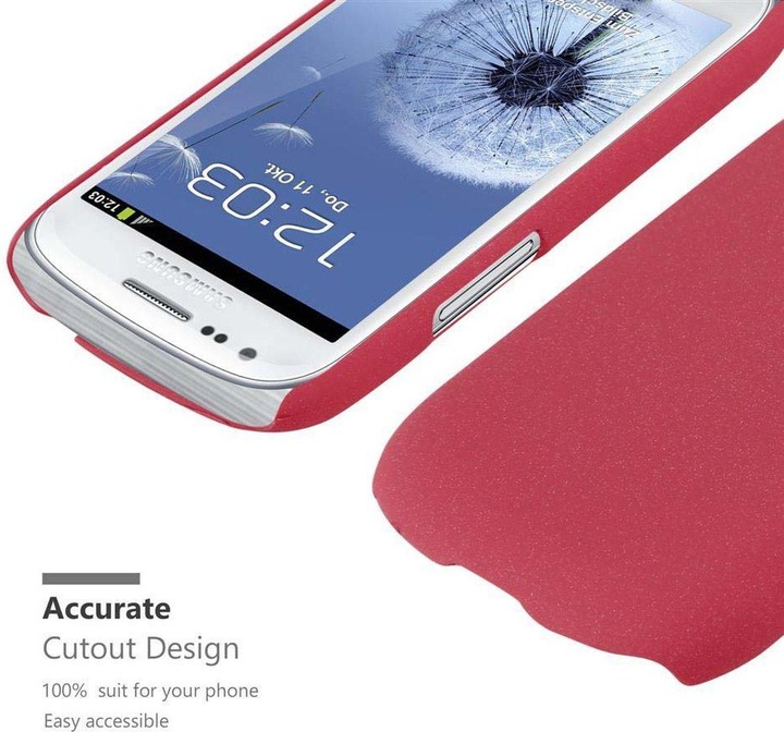 Image du produit Cadorabo Couverture rigide Frosty Cover (Samsung Galaxy S3 Mini)