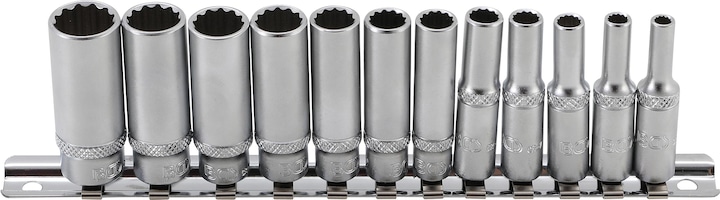 Immagine prodotto BGS Set di chiavi a bussola (1/4", 5/32", 3/16", 7/32", 9/32", 5/16", 11/32", 3/8", 7/16", 1/2", 9/16")