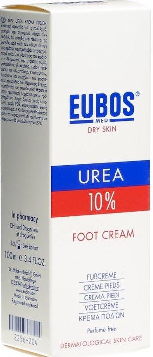Image du produit Eubos Crème pour les pieds à l'urée (Crème et gel pour les pieds, 100 ml)