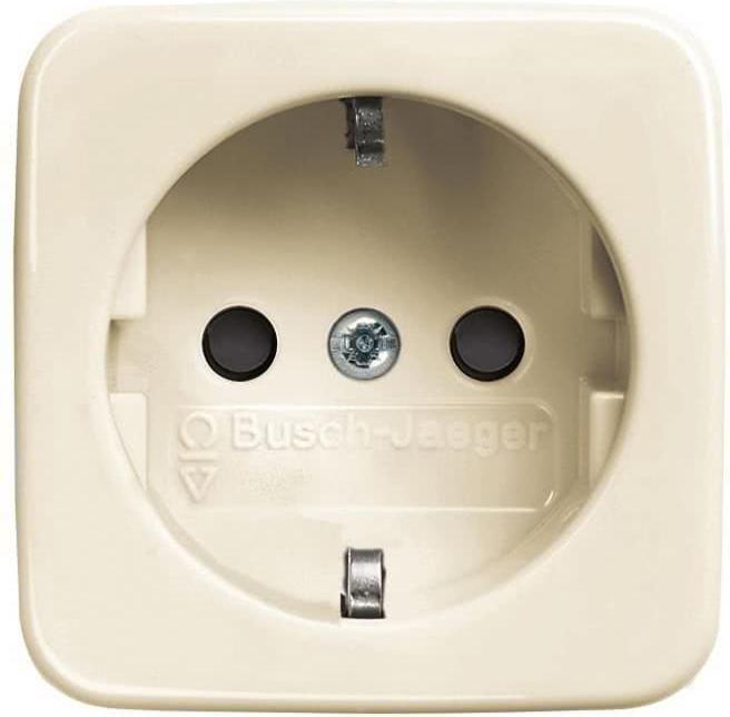 Busch-Jaeger Duro 2000 SI Ersatz-Abde. 0043-1-0089 (für 20EUC-212) komplett mit Schraube
