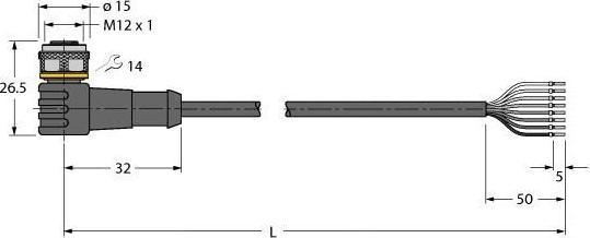 Actual product image Turck Connection cable (10 m)