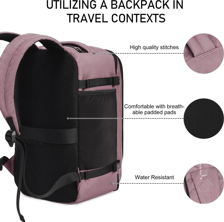 Produktbild Only-Bags.Store Rucksack Handgepäck Reiserucksack Wasserdichter Rucksack