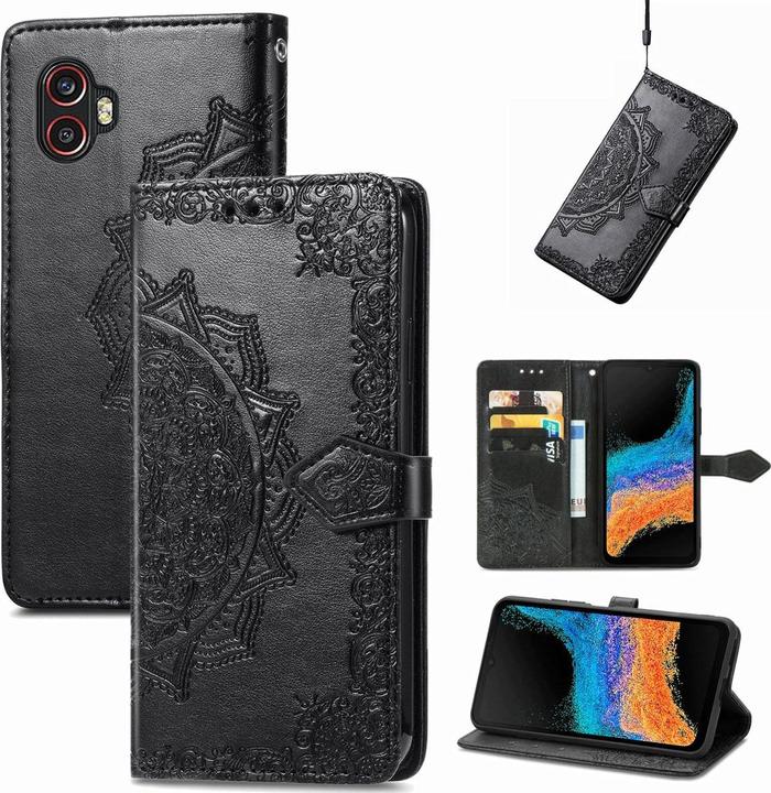 Produktbild König Design Hülle Handy Schutz für Samsung Galaxy Xcover6 Pro Case Cover Bumper Tasche Etuis (Samsung Galaxy XCover 6 Pro)