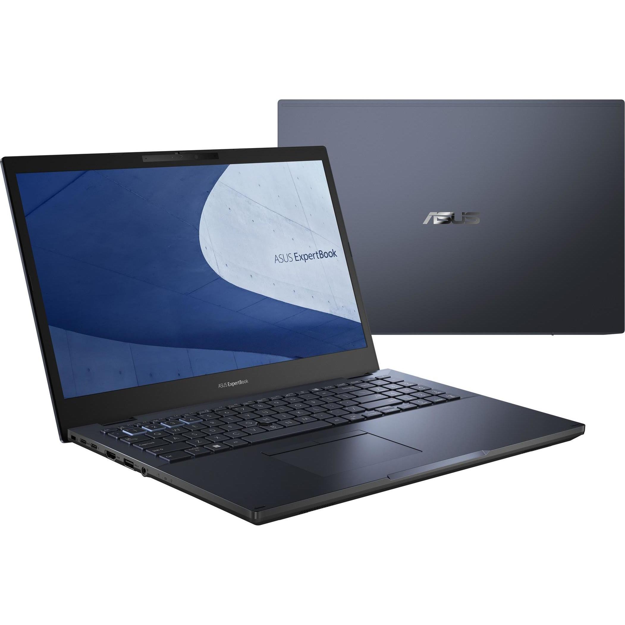 ASUS ExpertBook B2 (15.60", Intel Core i5-1240P, 16 GB, 512 GB, DE), Notebook, Schwarz