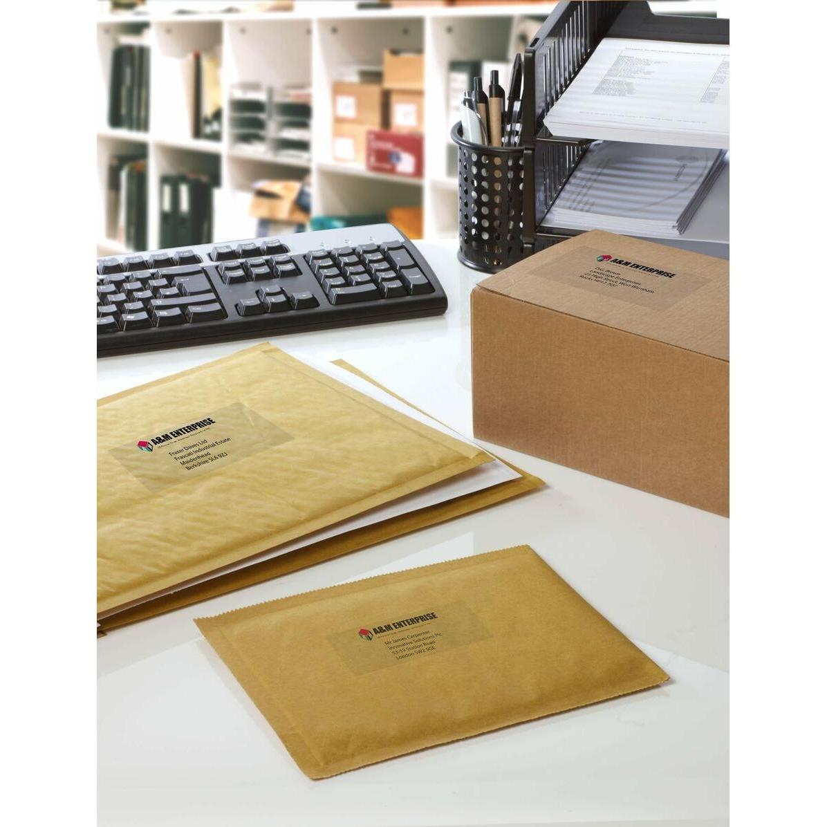 Thumbnail - Avery, Etiketten, Transparentes Adressetikett - Inkjet - J8565 Transparent