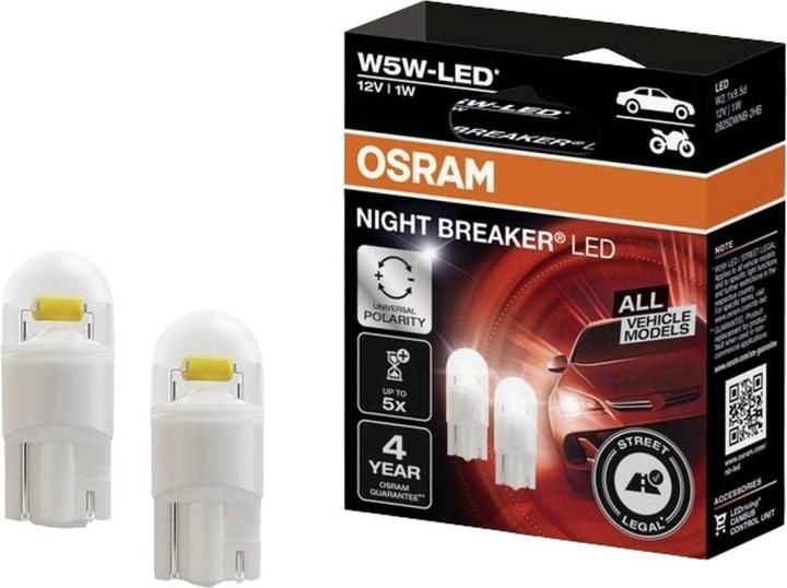 Actual product image Osram Night Breaker (W5W)