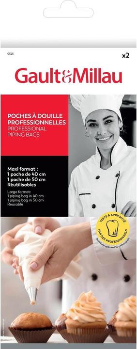 Produktbild Gault Millau Spritzbeutel 2 Stück Weiss (Spritzbeutel)