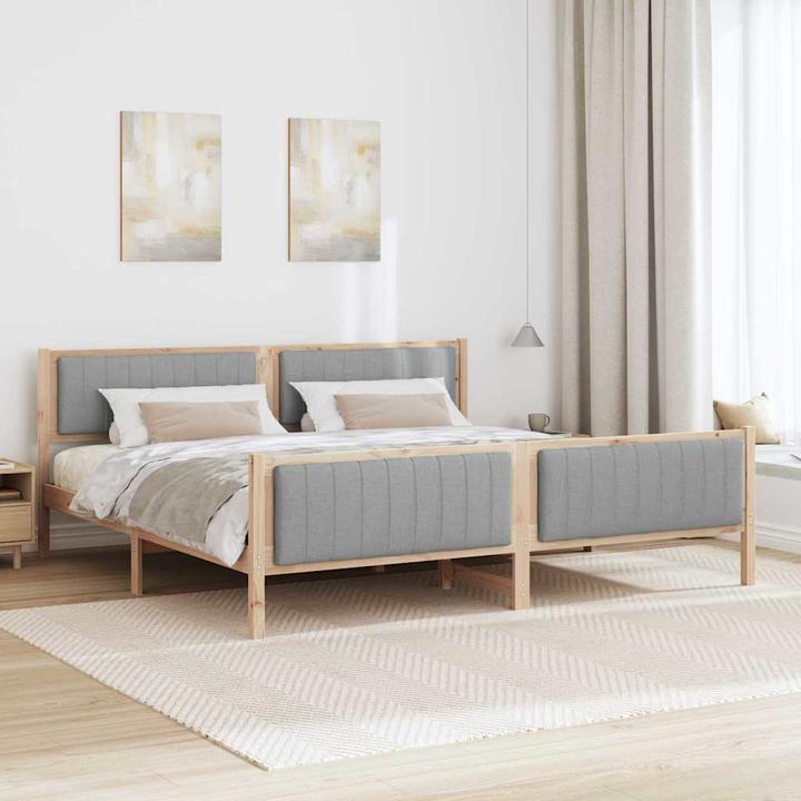 Image du produit vidaXL Plattformbettgestell (200 x 200 cm)