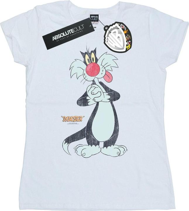 Immagine prodotto Looney Tunes Sylvester Distressed Maglietta Donna (S)