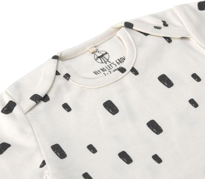 Actual product image Lässig Long sleeve bodysuit Blocks Milky size 74/80 (74, 80)