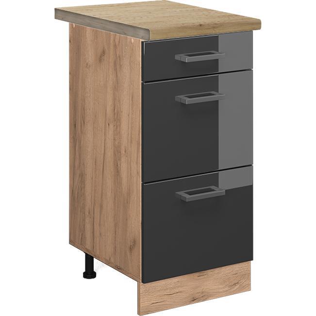 Vicco, Regal, Küchenunterschrank R-Line (40 x 60 x 81.5 cm)