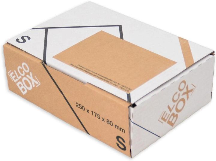 Actual product image Elco Versandkarton S 250 x 175 x 80 mm (20 pcs., 25 x 17.50 x 8 cm)
