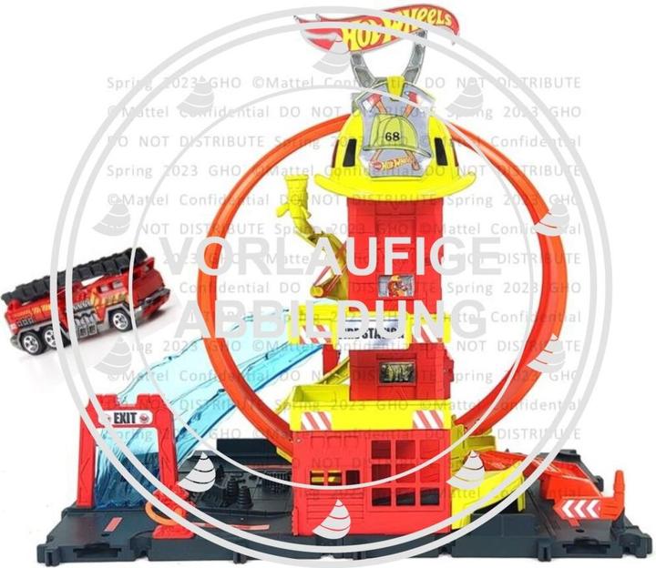 Produktbild Hot Wheels City Super-Looping Feuerwache