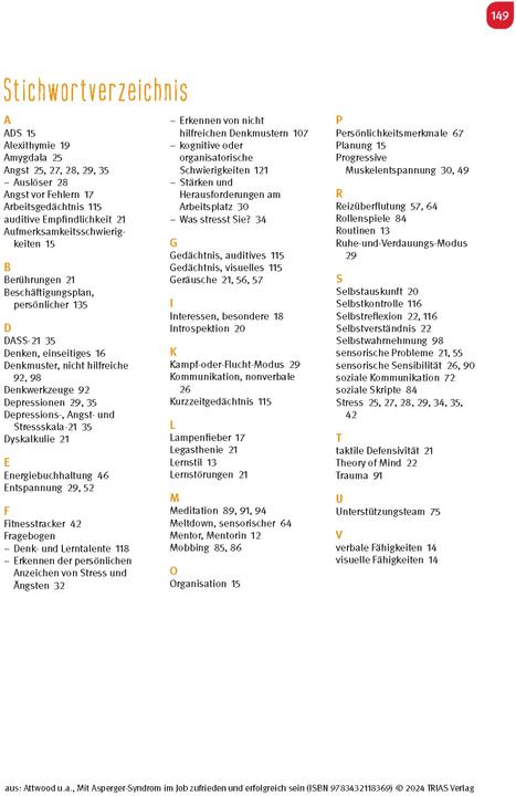 Produktbild Mit Asperger-Syndrom im Job zufrieden und erfolgreich sein (Deutsch, Michelle Garnett, Tony Attwood, 2024)