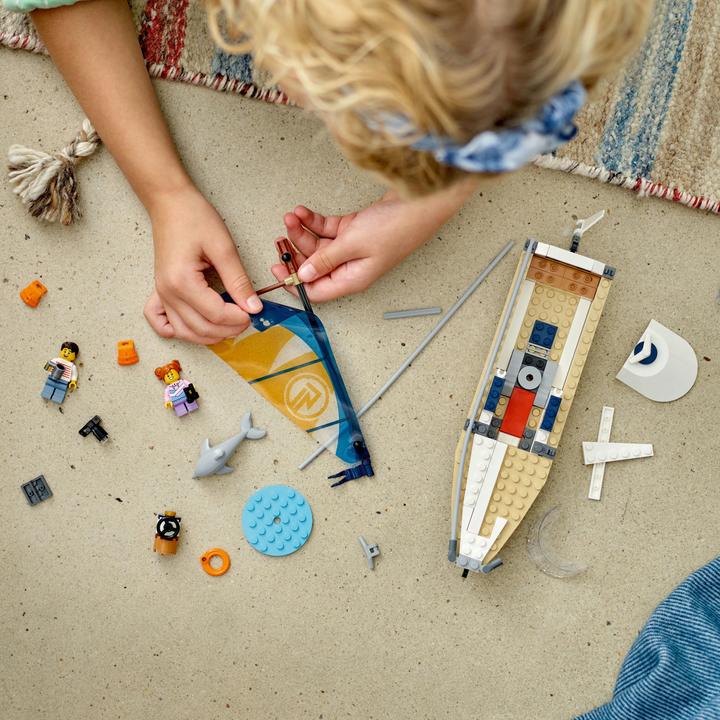 Immagine prodotto LEGO Barca a vela (60438, LEGO City)