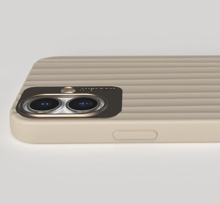 Produktbild Nudient Back Cover Bold MagSafe iPhone 16 Plus Linen Beige (Apple iPhone 16 Plus)