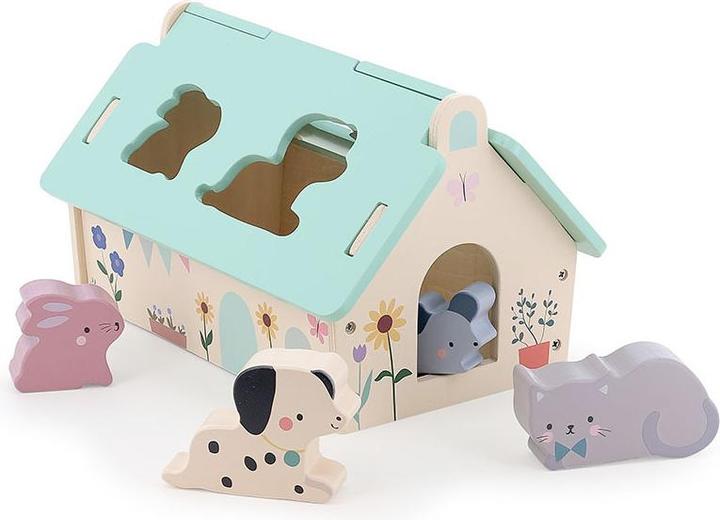 Actual product image Vilac - Shape Sorter - Tiny Farm with animals (7119)